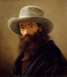 Selbstporträt im orientalischen Gewand