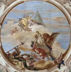 Bellerophon auf Pegasus