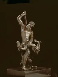 Herkules und die Hydra (Bronze)