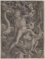 Allegorie auf den Zorn