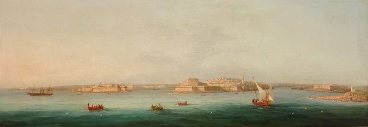 Großer Hafen, Malta, 1869