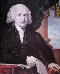 James Madison (1751-1836) veröffentlicht von Nathaniel Currier (1813-88)