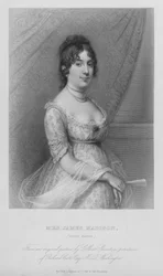 Mrs. James Madison, Dolly Paine (Gravur)