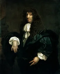 Porträt von Samuel Butler, ca. 1670-80 (Öl auf Leinwand)