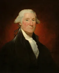 Porträt von George Washington Vaughan, 1795
