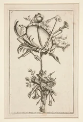 Ein Blatt aus Mehrere Trophäen