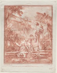 Die Wäscherin, 1767