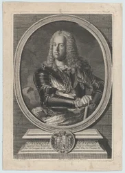 Porträt von François I., ca. 1745
