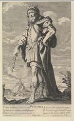 Ptolemäus, ca. 1639-40. Schöpfer: Gilles Rousselet, Abraham Bosse