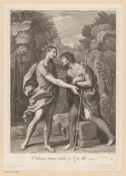 Christus und Johannes der Täufer