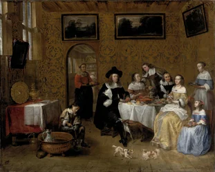 Porträt einer Familie