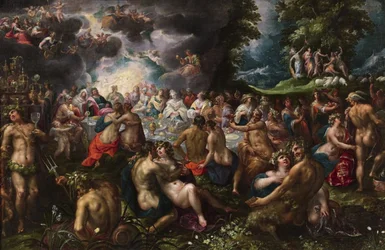 Die Hochzeit von Peleus und Thetis
