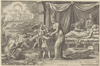 Allegorie auf die Geburt