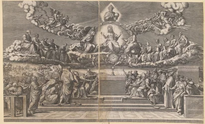 Diskussion über das heilige Sakrament