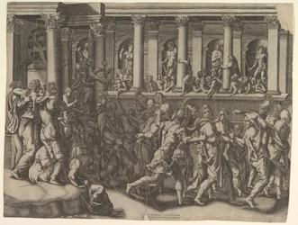 Die Verspottung der Gefangenen, ca. 1540