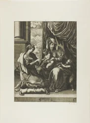 Die mystische Hochzeit der Heiligen Katharina