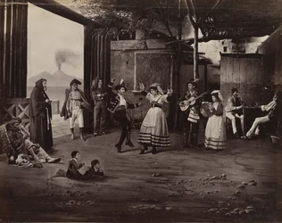 Napoli Tarantella, ca. 1870