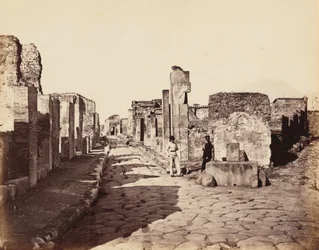 Straße von Sallustio, Pompeji