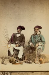 Strohflechter. Neapel