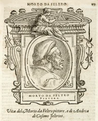 Mailand, Biblioteca Braidense, Vite de piv excellent, Giorgio Vasari 1568, Dead da Felt