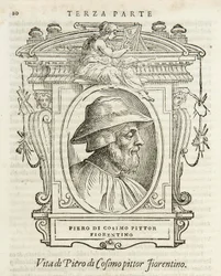 Milan, Biblioteca Braidense, Vite de piv excellent, Giorgio Vasari 1568, Piero di Cosimo