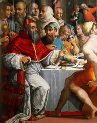 Papst Clemens VII. in der Gestalt von San Gregorio (Detail)