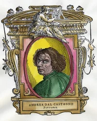 Porträt des Malers Andrea Del Castagno