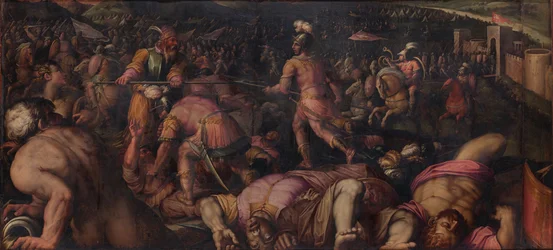 Die Schlacht gegen Radagaisus bei Faesulae im Jahr 406, 1563-1565