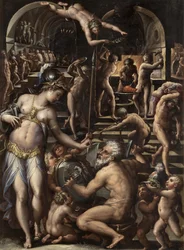 Der Ofen des Vulkans, 1563-1565