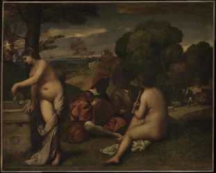 Ländliches Konzert, um 1510