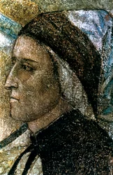 Porträt von Dante Alighieri, ca. 1287-1337