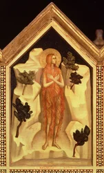 St. Maria Magdalena, aus dem St. Reparata Polyptychon (Detail)