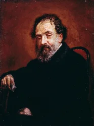 Porträt des Malers Enrico Carlo Augusto Scuri