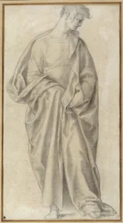 Schwer drapierter Jugendlicher