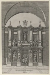 Speculum Romanae Magnificentiae: Grabmal von Julius II, 1582