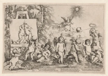 Allegorie mit Putti