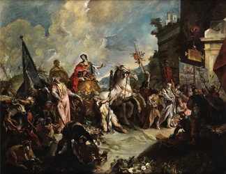 Triumphzug des Scipio