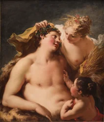 Ceres, Bacchus und Cupido