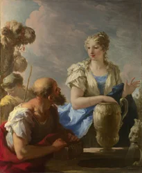 Rebekka am Brunnen, 1708-13