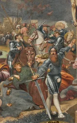 Gegenfassade, Kreuzigung 1520-21 (Detail)