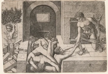 Allegorie der Rettung der Menschheit: Virtus Deserta