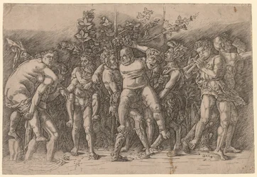Bacchanal mit Silenus
