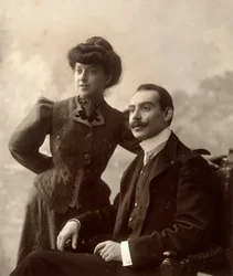 Alfredo Trombetta mit seiner Frau