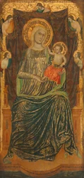 Madonna mit Kind und fünf Engeln, ca. 1335