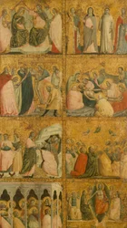 Szenen aus dem Leben Christi, Mitte der 1340er Jahre.