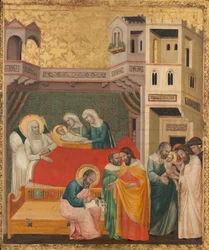 Die Geburt, Benennung und Beschneidung von Johannes dem Täufer
