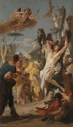Studie für "Das Martyrium des heiligen Sebastian"