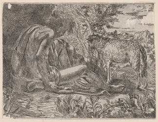 Johannes der Täufer mit einem Lamm, 1600-35