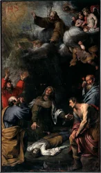 Wunder des Heiligen Bernardino von Siena