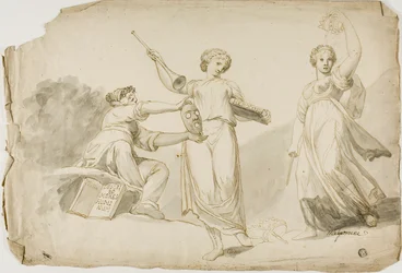 Thalia, Clio und Melpomene
